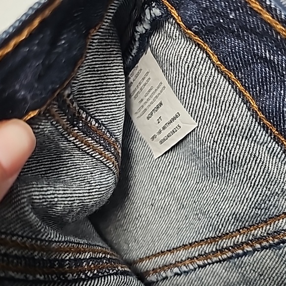 NWT Wrangler 2T denim button up jacket w/hoodie - Picture 2 of 9